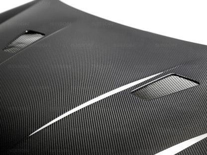 Seibon 10-11 VW Golf GTI 5K/MK6 TM Carbon Fiber Hood - HD1011VWGTIB-TM