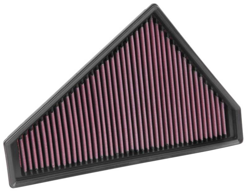 K&N Replacement Panel Air Filter (Right Side) 2014-2015 Jaguar F-Type - 33-3022