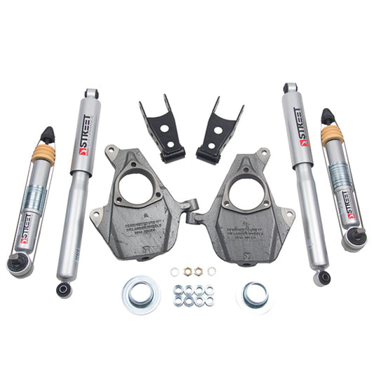 Belltech LOWERING KIT 16.5-18 Chevy Silverado/Sierra All Cab 2in F - 1010SP-C-Dub Tech