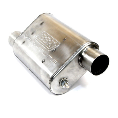 BBK VariTune Adjustable Performance Muffler 2-1/2 Offset/Offset Stainless Steel - 31015-C-Dub Tech