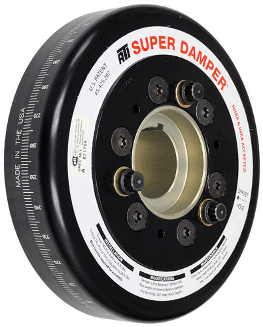 ATI Damper - 6.325in - Alum - Chevy BB - - ATI918720-C-Dub Tech