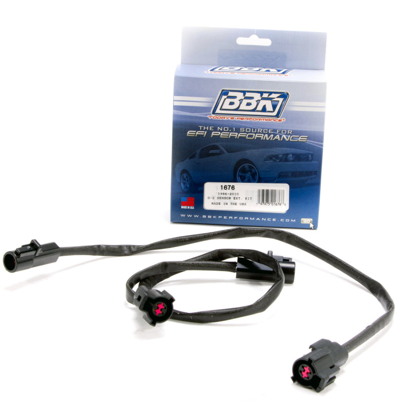BBK 86-10 Mustang 5.0 4.6 O2 Sensor Wire Harness Extensions - 1676-C-Dub Tech