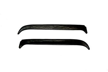 AVS 80-96 Ford Bronco Ventshade Extra Wide 2pc - Black - 52068-C-Dub Tech