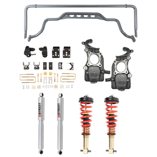 Belltech 21+ Ford F-150 2WD Performance Handling Kit (3-5.5in Front/6.5in - 1051HK-C-Dub Tech
