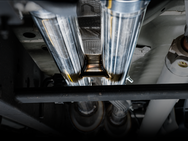 AWE Tuning 4th Gen GM 1500 6.2L 0FG Catback Split - 3015-42203-C-Dub Tech