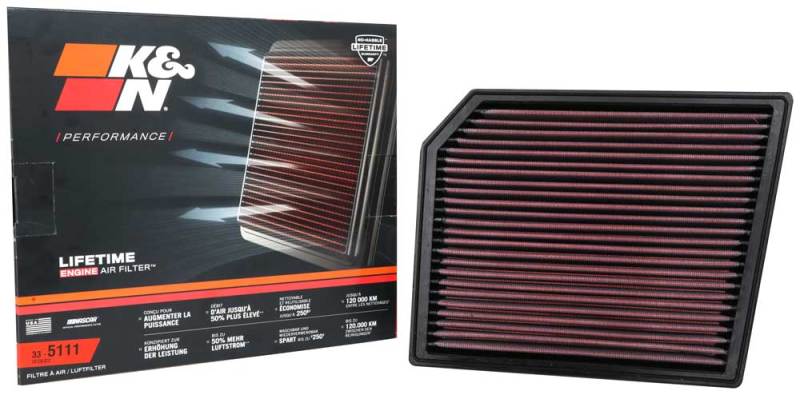 K&N 2019 BMW X2 M35 L4-2.0L F/I Replacement Air Filter - 33-5111