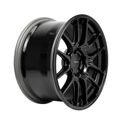 Enkei GTC02 18x9.5 5x114.3 40mm Offset 75mm Bore Gloss Black - 534-895-6540GB