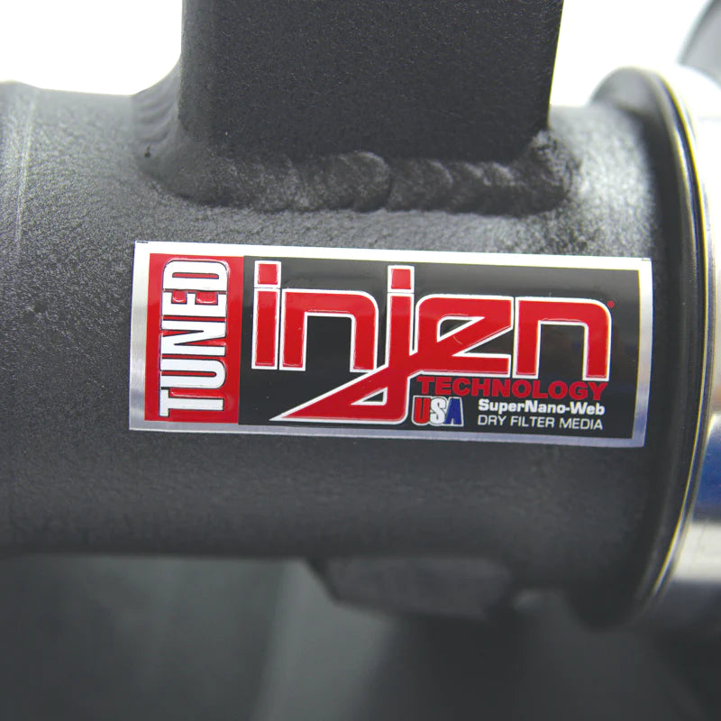 Injen 16-19 Ford Fiesta ST 1.6L Turbo 4Cyl Wrinkle Black - SP9018WB