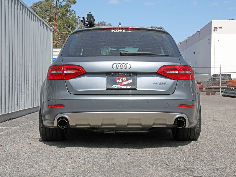 afe MACH Force-Xp 13-16 Audi Allroad L4 SS Axle-Back Exhaust - 49-36437-C-C-Dub Tech