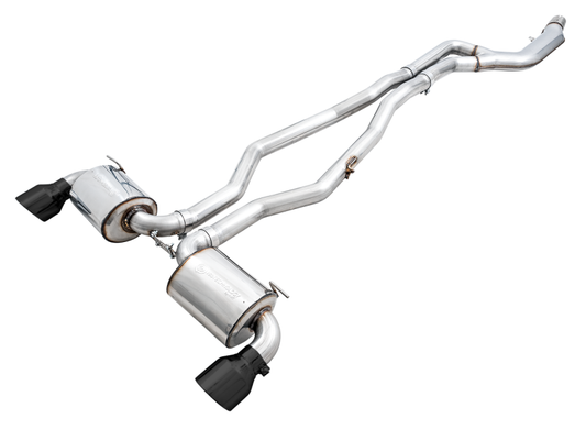 AWE 2020 Toyota Supra A90 Non-Resonated Touring Edition Exhaust - - 3020-33072-C-Dub Tech