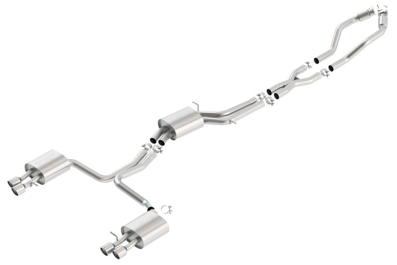 Borla 10-13 Audi S4 3.0L AT/MT AWD Dual Split Rear - 140403-C-Dub Tech
