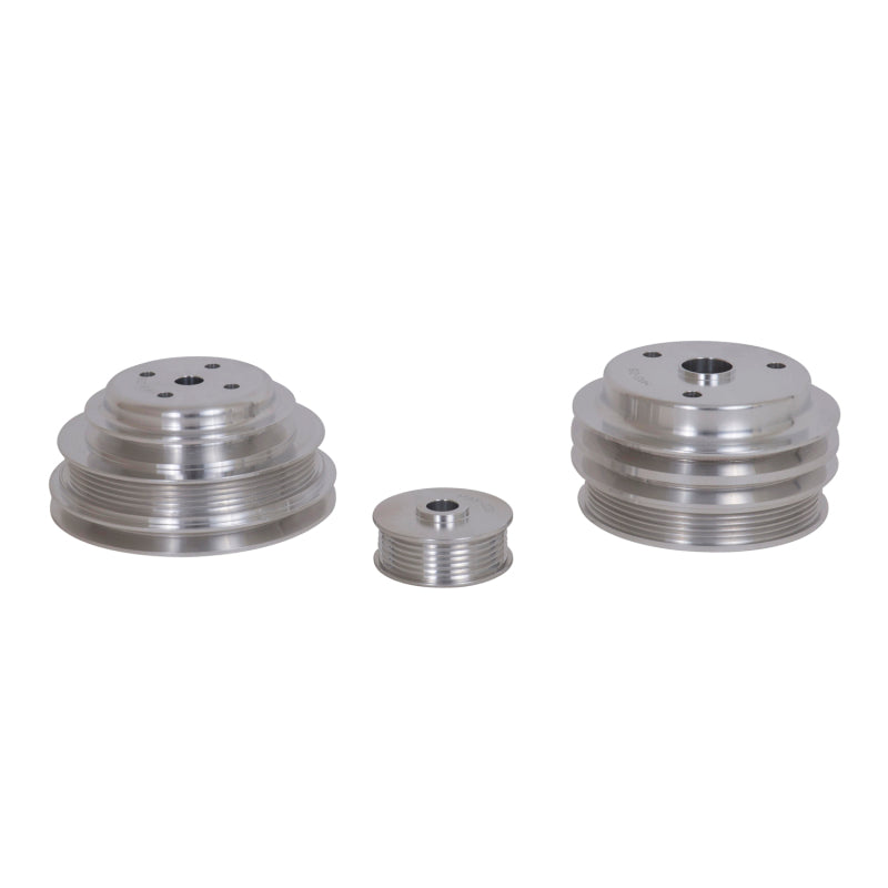 BBK 85-97 GM Truck 305 350 Underdrive Pulley Kit - - 1598-C-Dub Tech