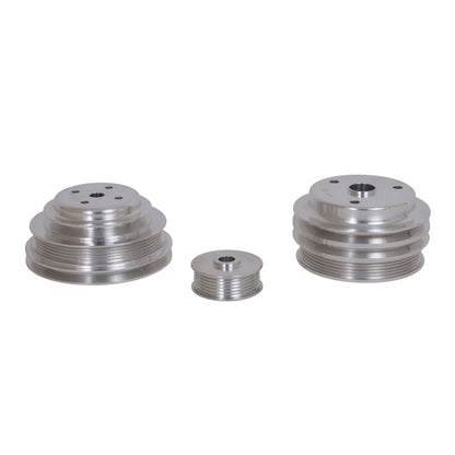 BBK 85-97 GM Truck 305 350 Underdrive Pulley Kit - - 1598-C-Dub Tech