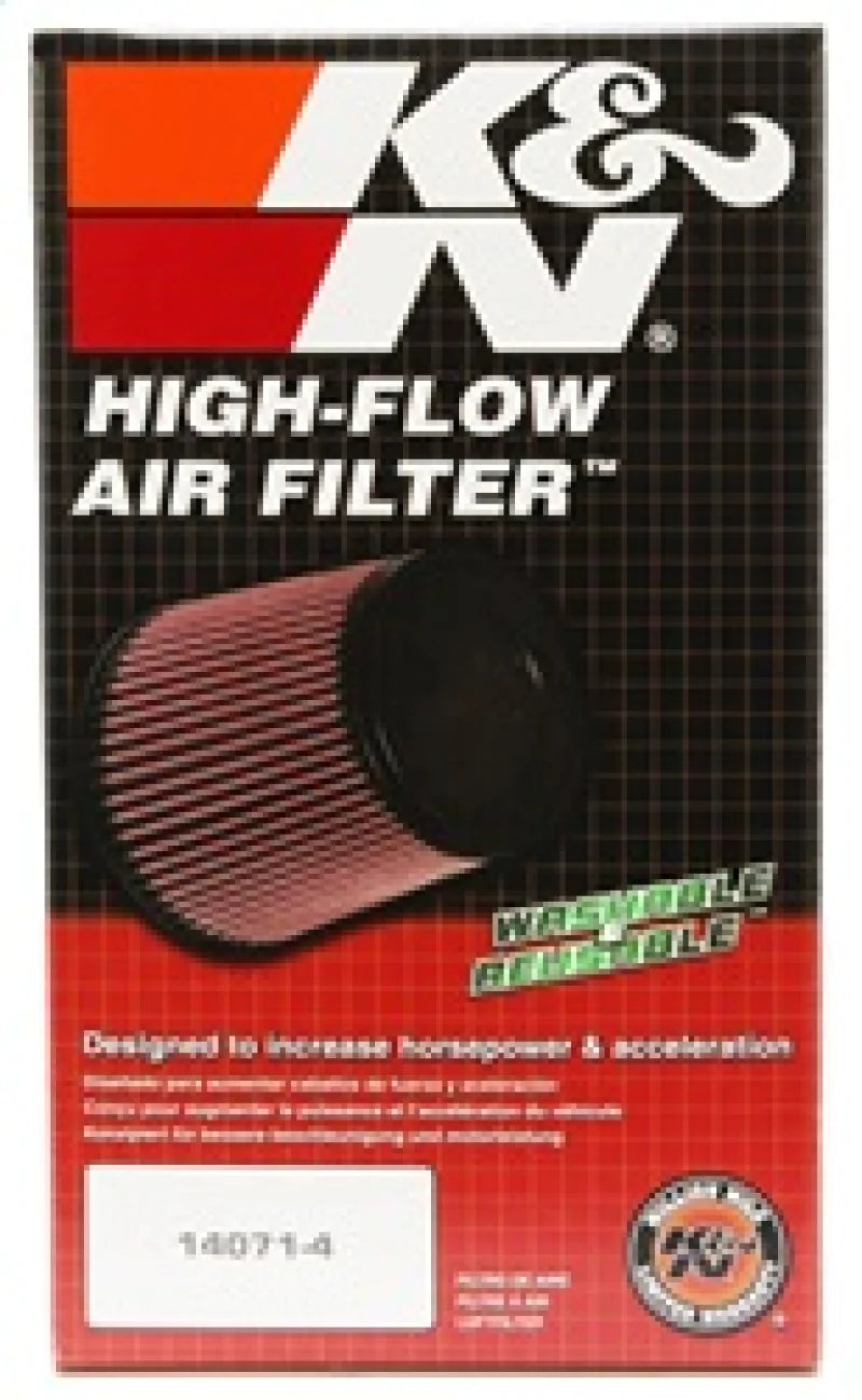K&N Filter Universal Rubber Filter 2 3/4 inch Flange 6 - RU-4870