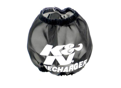 K&N Universal Precharger Round Tapered Air Filter Wrap Black 3in - 22-8028PK