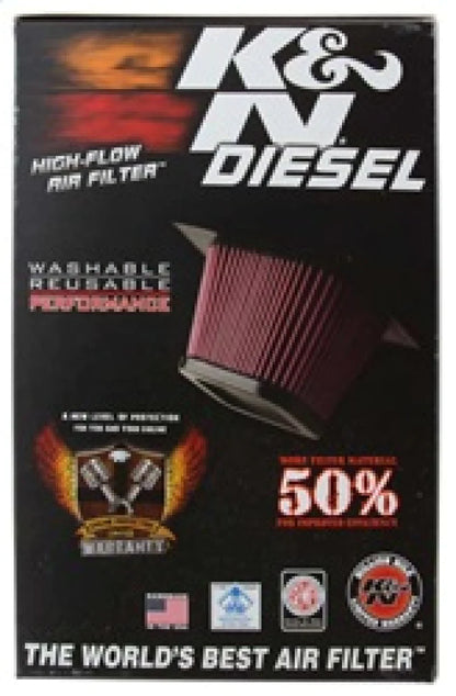 K&N 06 Chevrolet Duramax 6.6L-V8 DSL Drop In Air Filter - E-0781