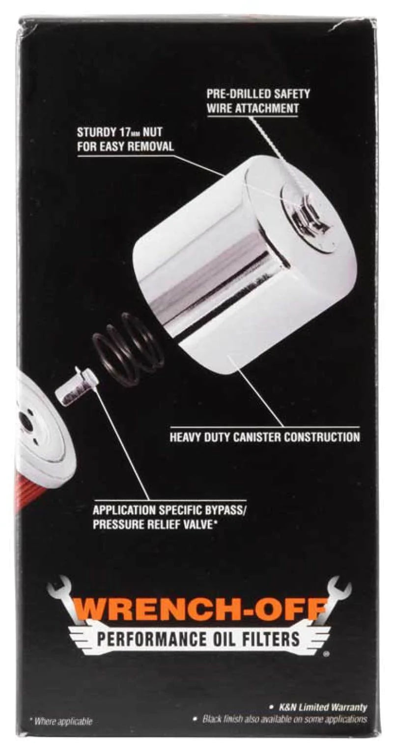 K&N Oil Filter 80-98 Harley Davidson FXB/FXD?FXDB/FXDC/FXDL/FXDS/FXDWG - 3in OD - KN-173C