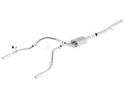 Borla 14 Silv/Sierra 1500 EC Std/CC Short 143.5in WB S-Type - 140571