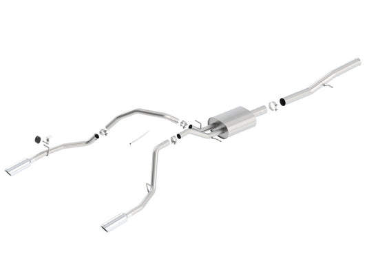 Borla 14 Silv/Sierra 1500 EC Std/CC Short 143.5in WB S-Type - 140571