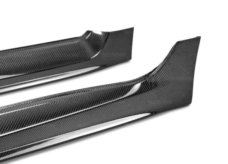 Seibon 15+ Subaru WRX/STI OEM Style Carbon Fiber Side Skirts - SS15SBIMP-OE