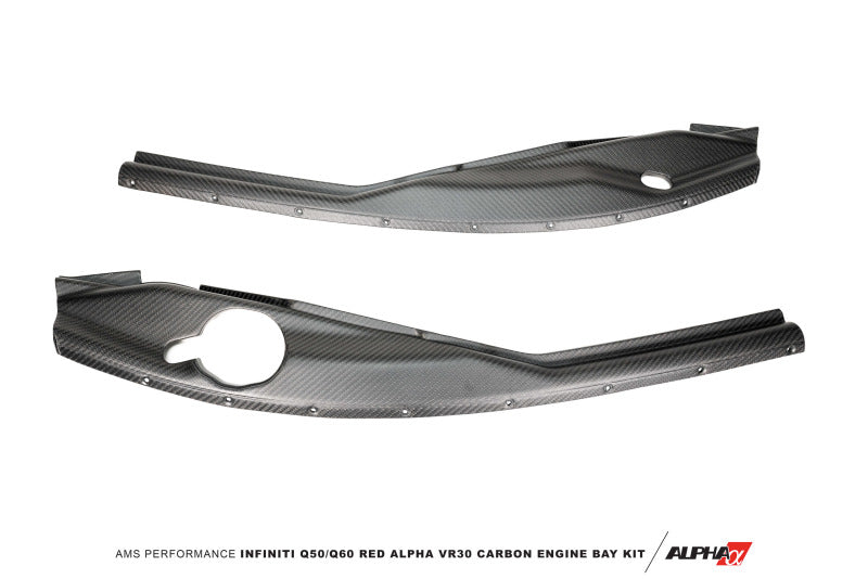 AMS Performance Infiniti 17+ Q60 3.0TT Alpha Matte Carbon Fender - ALP.30.06.0001-1-C-Dub Tech
