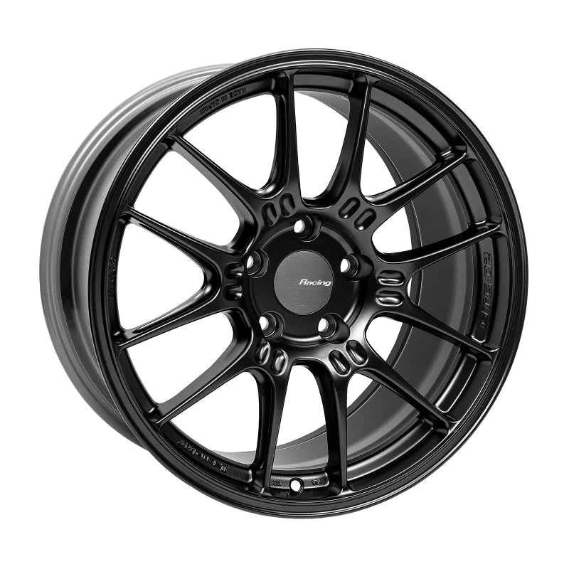 Enkei GTC02 18x9.5 5x120 45mm Offset 72.5mm Bore Matte Black - 534-895-1245BK