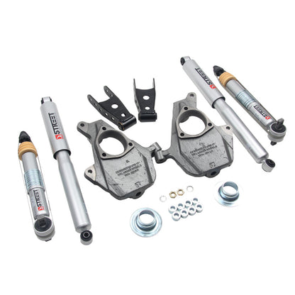 Belltech LOWERING KIT 16.5-18 Chevy Silverado/Sierra All Cab 2in F - 1010SP-C-Dub Tech