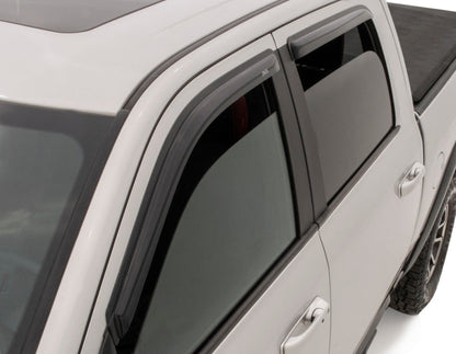 AVS 2022 Toyota Tundra CrewMax Ventvisor Outside Mount Window Deflectors - 94888-C-Dub Tech