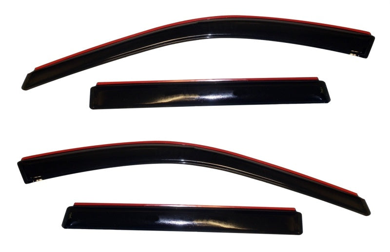 AVS 11-18 Jeep Grand Cherokee (Not L Model) Ventvisor In-Chnl - 194252-C-Dub Tech