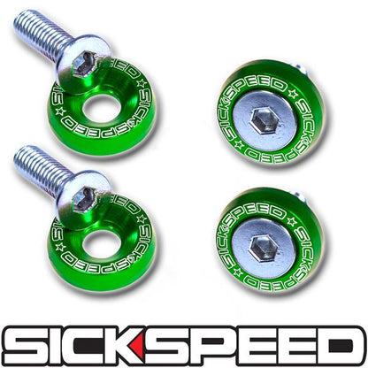 4 PC 5MM WINDSCREEN FENDER WASHER BOLT KIT FOR MOTORCYCLE WINDSHIELD-C-Dub Tech