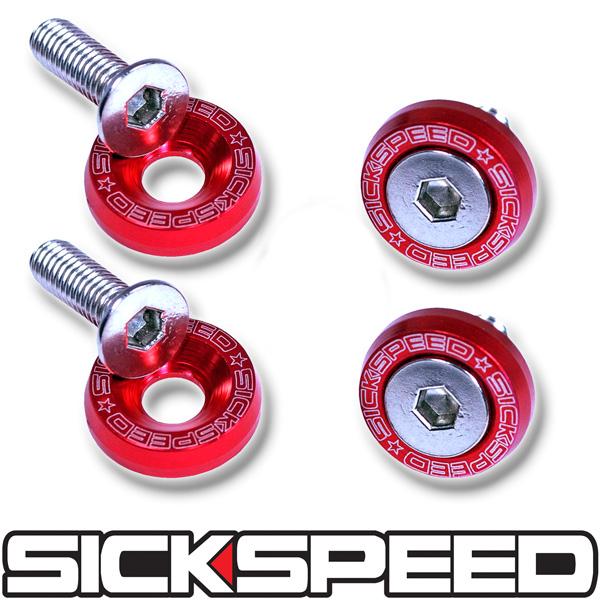 4 PC 5MM WINDSCREEN FENDER WASHER BOLT KIT FOR MOTORCYCLE WINDSHIELD-C-Dub Tech