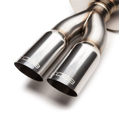 Cobb Stainless Steel Dual Tip Cat-back Exhaust System - Ford Fiesta ST 2014-2019