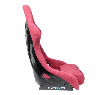 NRG FRP Bucket Seat PRISMA Edition - Medium (Maroon/ Pearlized - FRP-303MAR-PRISMA