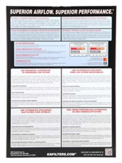 K&N 93-99 Honda CBR900RR Replacement Air Filter - HA-9092-A