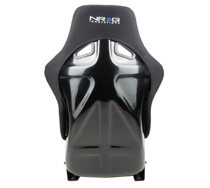 NRG FRP Bucket Seat w/Race Style Bolster/Lumbar - Large - FRP-301