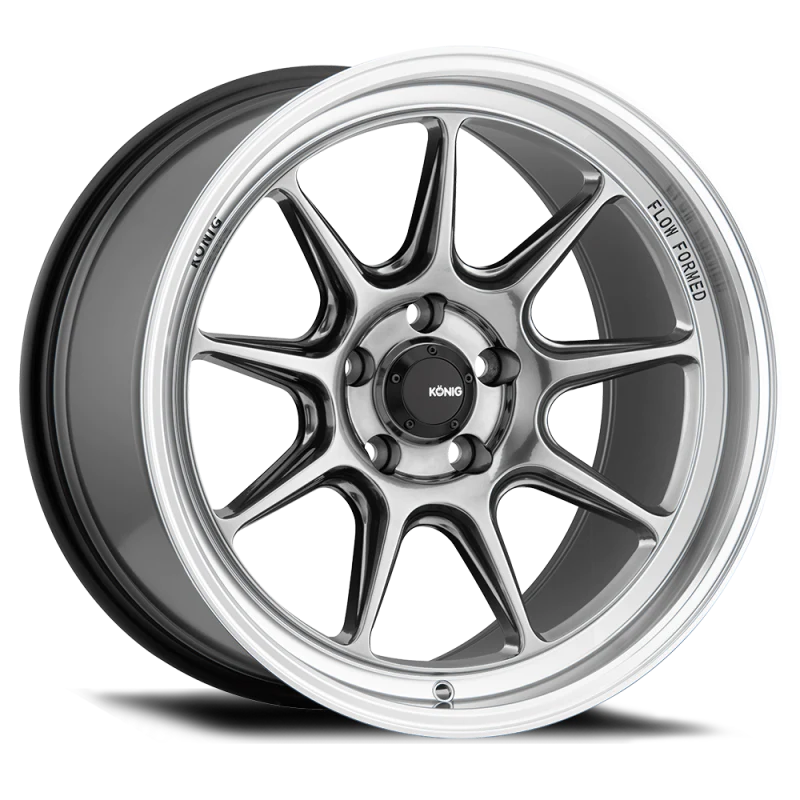 Konig Countergram 15x8 4x100 ET25 Hyper Chrome / Machined Lip - CT8510025C