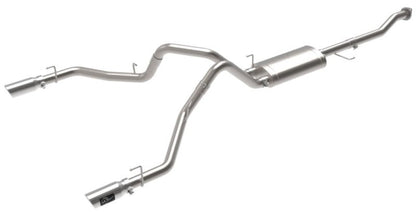 aFe Vulcan Series 3in 304SS Cat-Back w/ Polished Tips 15-20 - 49-33130-P-C-Dub Tech