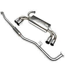 HKS 10+ Genesis 2.0L Turbo Legamax Premium Rear Section Exhaust - 31021-KB001