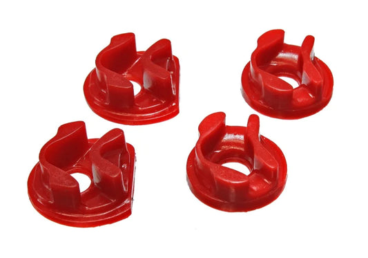 Energy Suspension 01-05 Honda Civic/CRX Red Motor Mount Inserts (Manual - 16.1111R