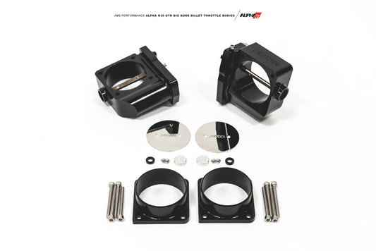 AMS Performance 2009+ GT-R R-35 Alpha CNC Big Bore Throttle - ALP.07.08.0006-4