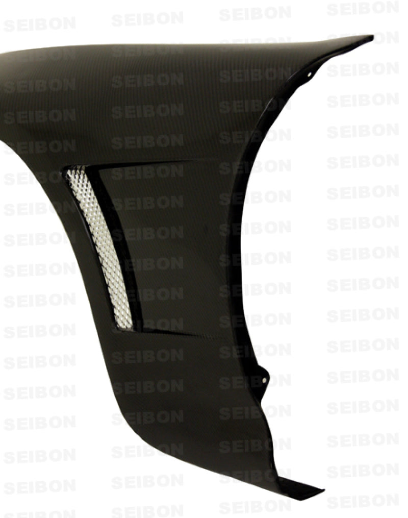 Seibon 93-98 Toyota Supra TV-Style Carbon Fiber Fenders (Pair) - FF9398TYSUP-TV