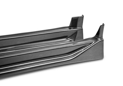 Seibon 02-03 Subaru WRX CW Carbon Fiber Side Skirts - SS0203SBIMP-CW