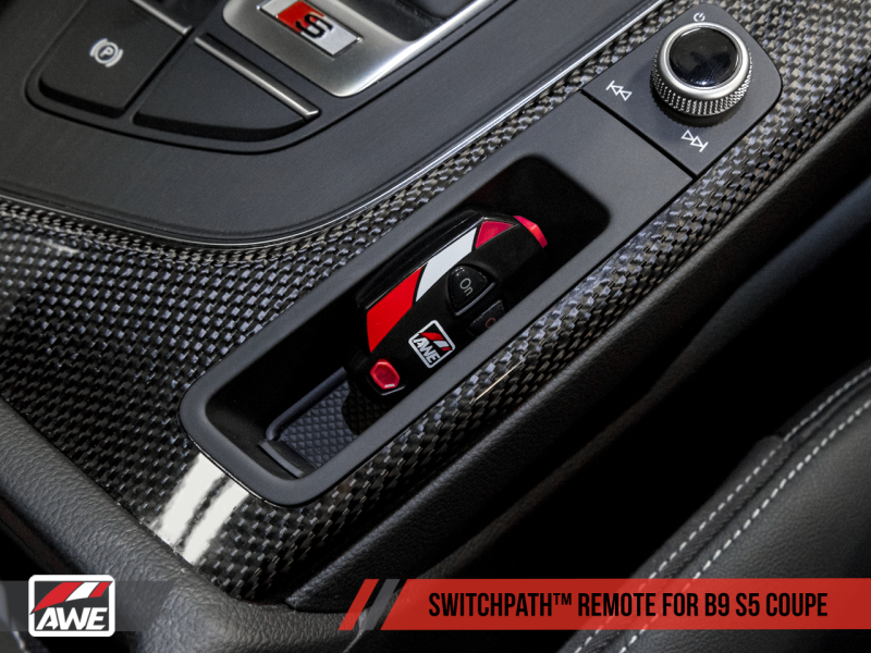 AWE Tuning Audi B9 S5 Coupe SwitchPath Exhaust w/ Chrome - 3025-42038-C-Dub Tech