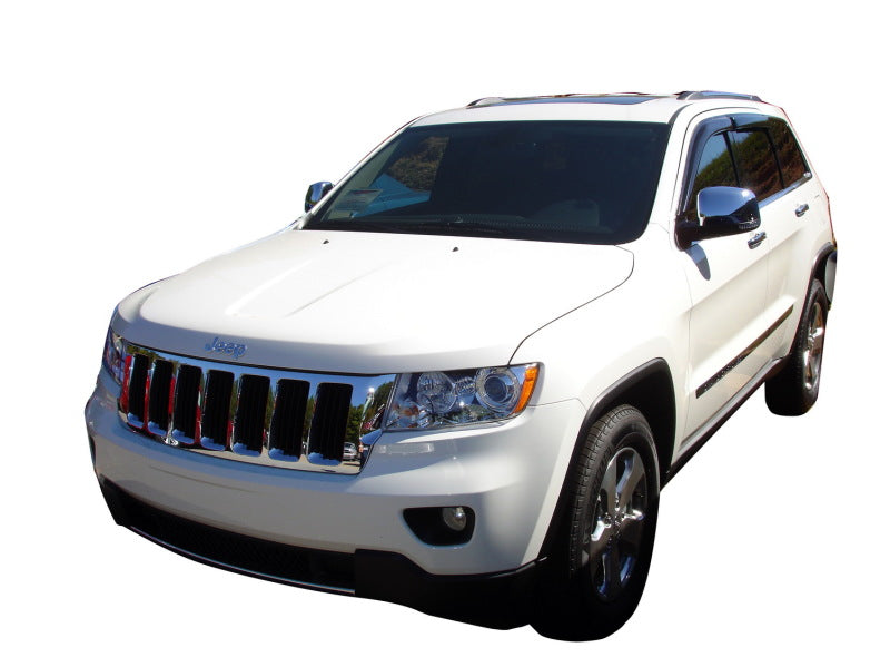 AVS 11-18 Jeep Grand Cherokee Ventvisor Outside Mount Window Deflectors - 94252-C-Dub Tech