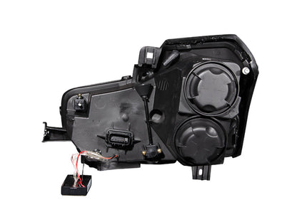 ANZO 2003-2007 Cadillac Cts Projector Headlights w/ Halo Black - 121415-C-Dub Tech