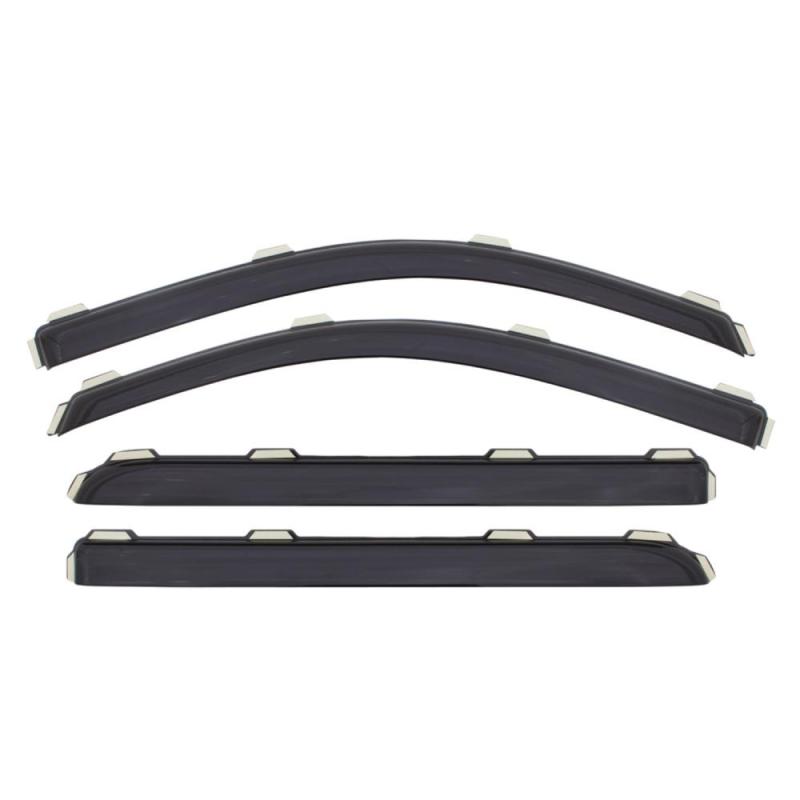 AVS 14-18 Mazda 3 Hatch Ventvisor In-Channel Front & Rear - 194262-C-Dub Tech