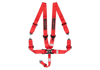 Corbeau 3-Inch SFI Approved 5-Point 3" Camlock Harness Belts