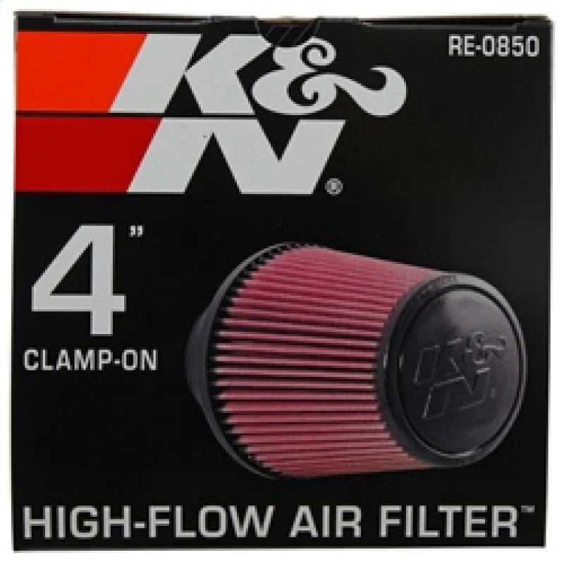 K&N Universal Air Filter (4in. Flange / 6in. Base OD - RE-0850