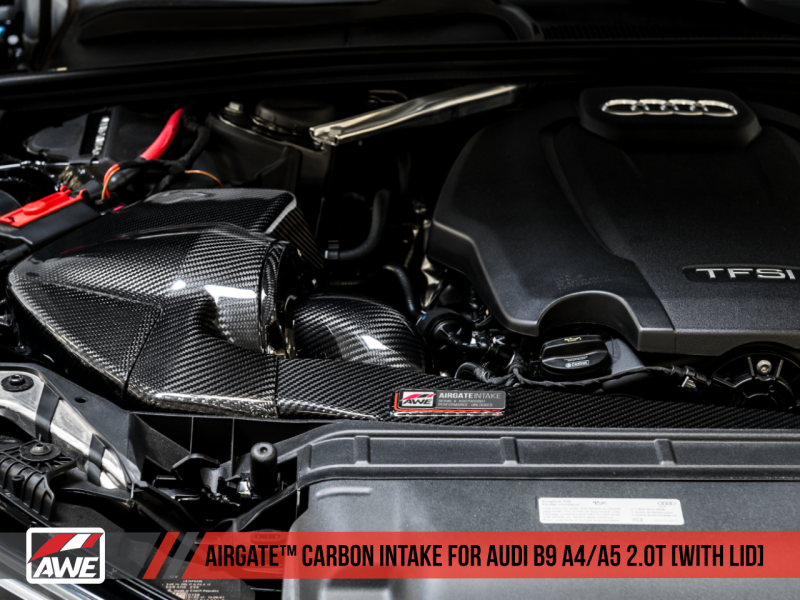 AWE Tuning Audi B9 A4/A5 2.0T Quattro Carbon Fiber AirGate - 2660-15028-C-Dub Tech