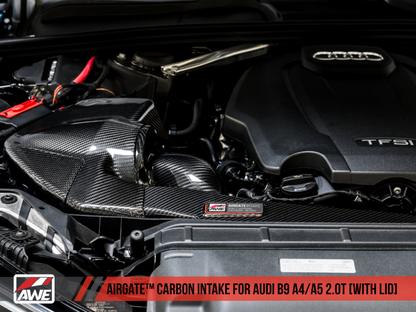 AWE Tuning Audi B9 A4/A5 2.0T Quattro Carbon Fiber AirGate - 2660-15028-C-Dub Tech